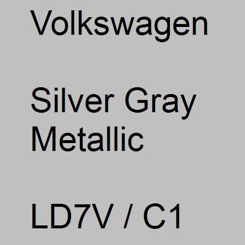 Volkswagen, Silver Gray Metallic, LD7V / C1.